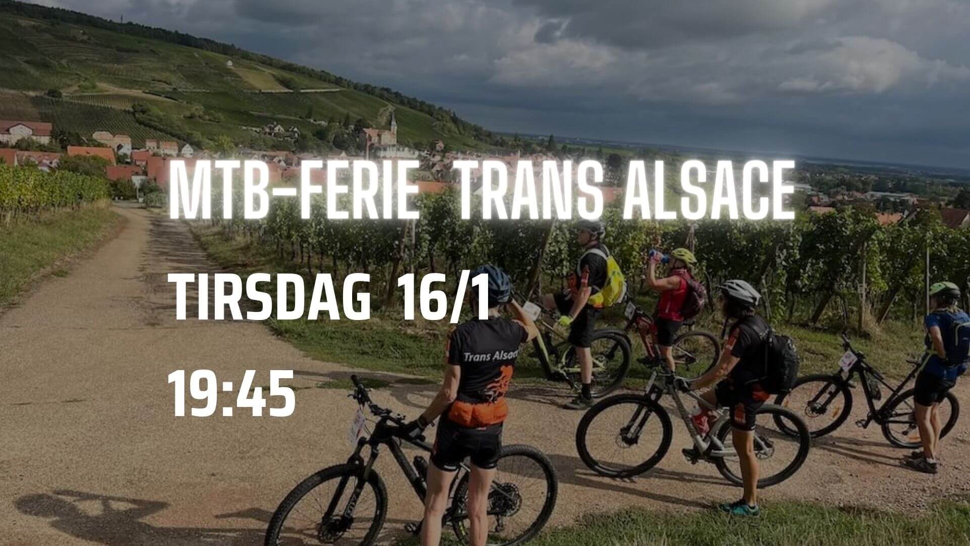 Online INFO-aften om MTB-ferie. Trans Alsace Light