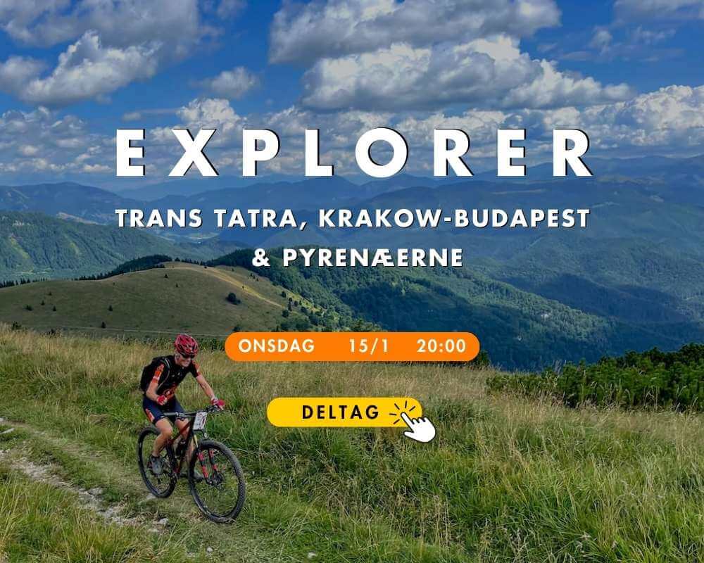 Foredrag on turene Krakow-Budapest, Trans Tatra & Trans Pyrenæerne